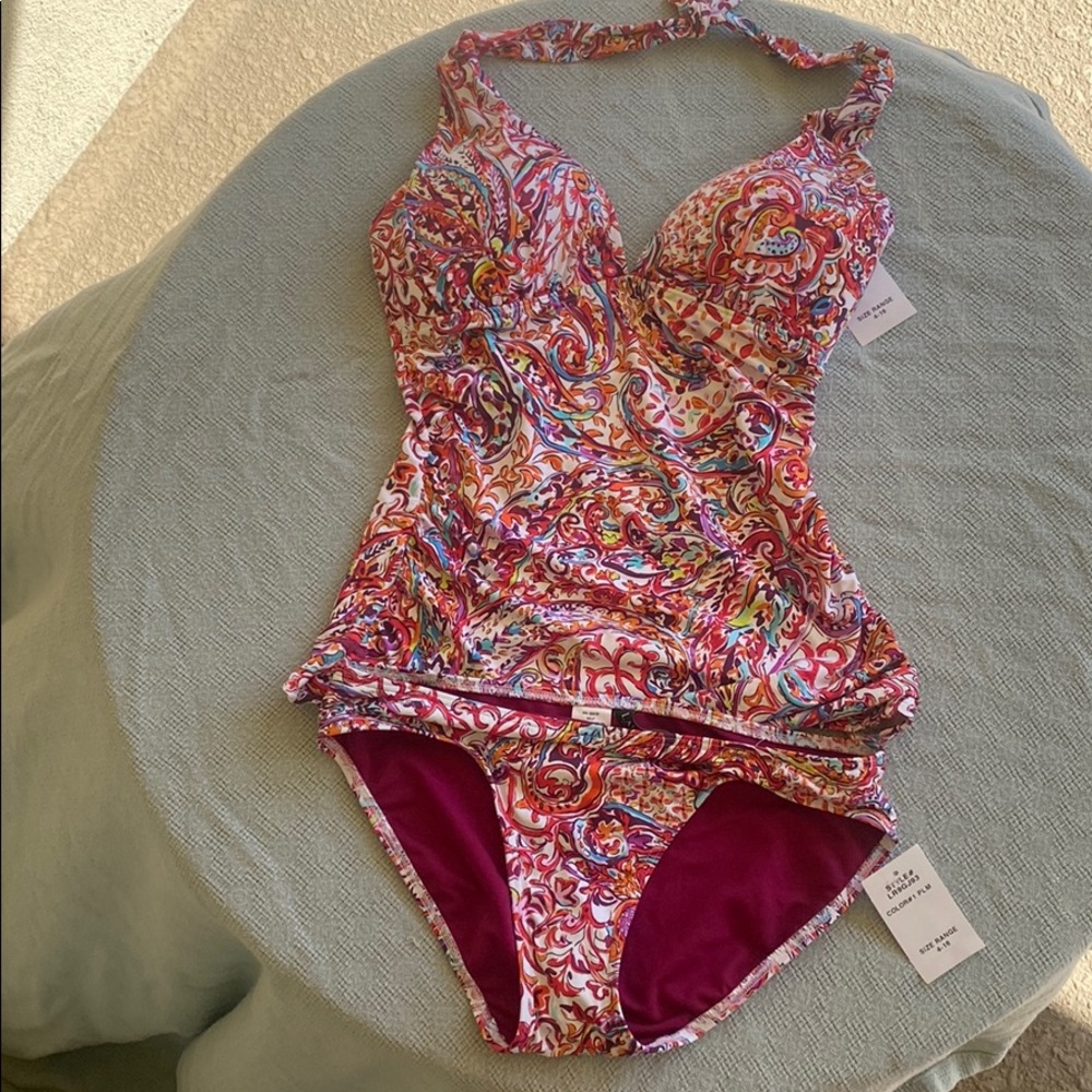 Ralph Lauren printed tankini
